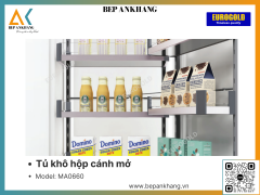 Tủ khô hộp cánh mở Eurogold MA0660 - 600mm - 6 tầng